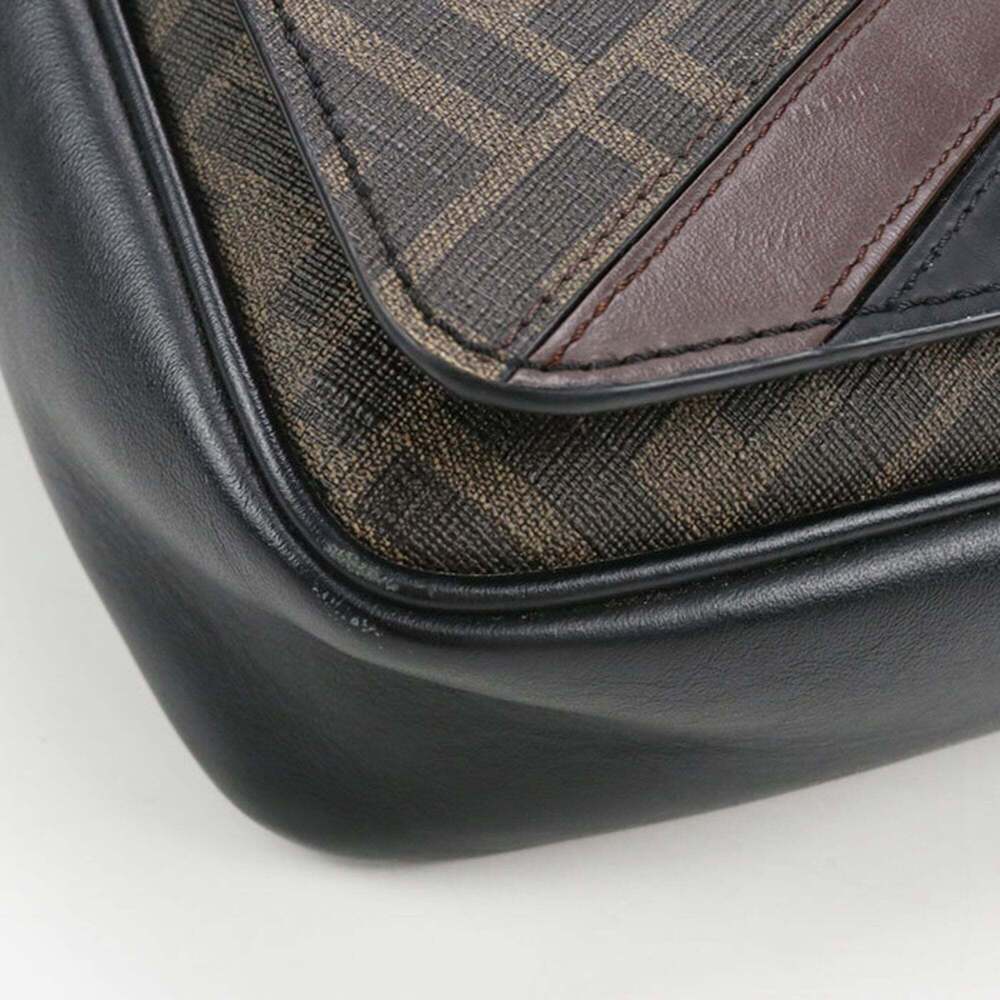 FENDI Diagonal Shoulder Bag 7VA521 A9XS Men's Brown - Picture 4 of 7